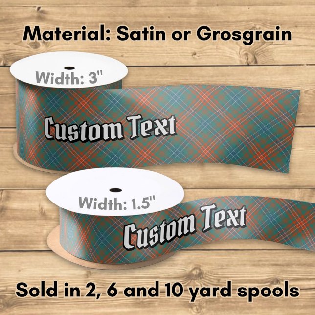 Clan Wilson Ancient Tartan Satin Ribbon (Creator Uploaded)
