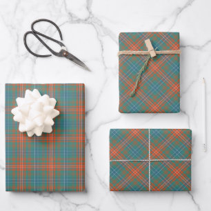 Clan Wilson Ancient Tartan Wrapping Paper Sheet
