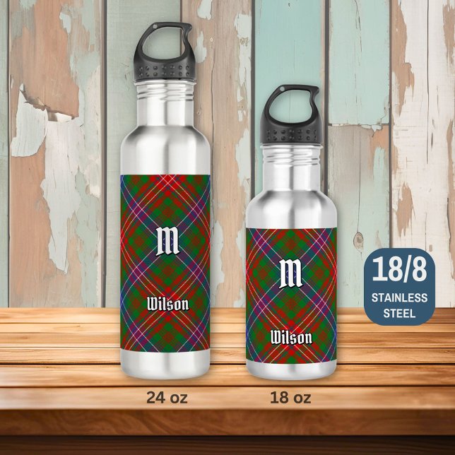 Clan Wilson Modern Tartan 710 Ml Water Bottle (Creator Uploaded)