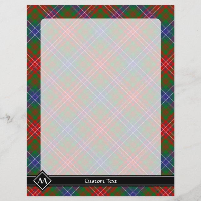 Clan Wilson Modern Tartan Flyer (Front)