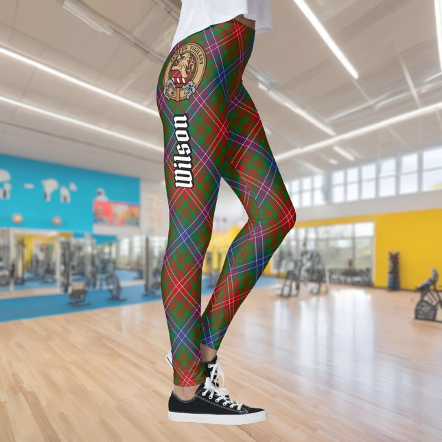 Clan Wilson Modern Tartan Leggings (Creator Uploaded)
