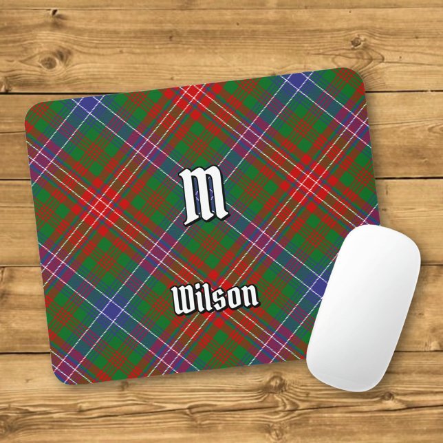 Clan Wilson Modern Tartan Mouse Pad (Creator Uploaded)