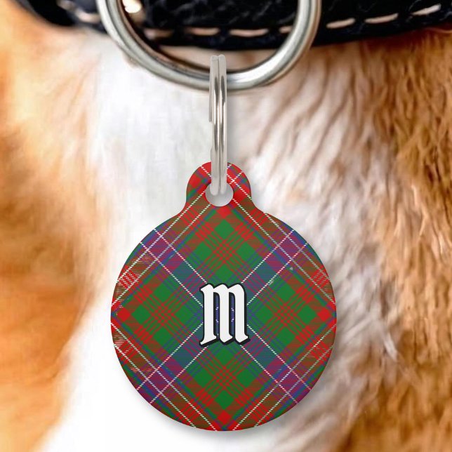 Clan Wilson Modern Tartan Pet Tag (Creator Uploaded)