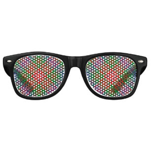 Clan Wilson Modern Tartan Retro Sunglasses