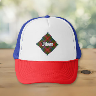 Clan Wilson Modern Tartan Trucker Hat