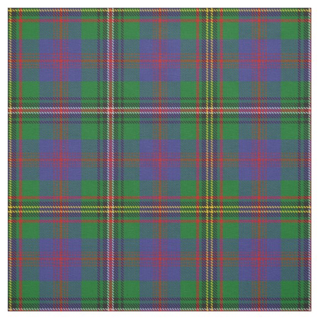 Clan Wood Tartan Fabric (Swatch)