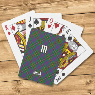 Clan Wood Tartan Playing Cards