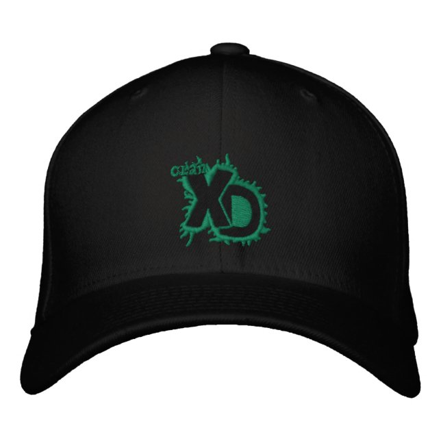 Clan XD Logo Scene Fixed Embroidered Hat (Front)