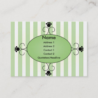Clancey Fancy Pants Business Card