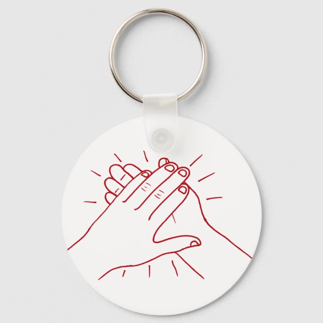Clap Your Hands Key Ring (Front)