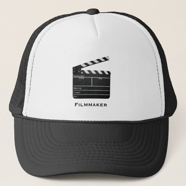 Clapboard, Filmmaker Trucker Hat (Front)