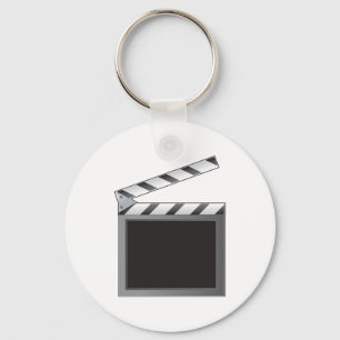 Clapboard Key Ring