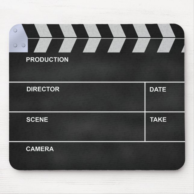 clapboard mouse pad (Front)