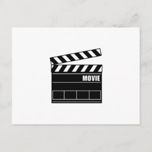 Clapper Board Postcard