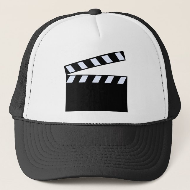 Clapper Board Trucker Hat (Front)