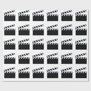 Clapper Board Wrapping Paper