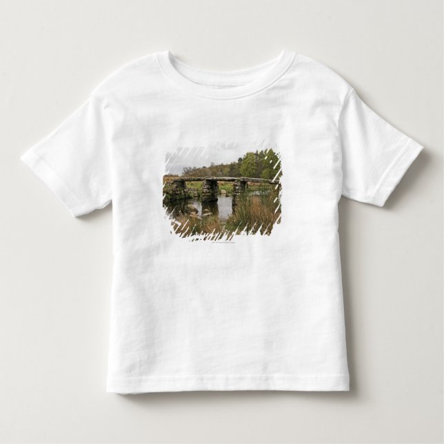 Clapper Bridge In Dartmoor National Park Toddler T-Shirt (Front)