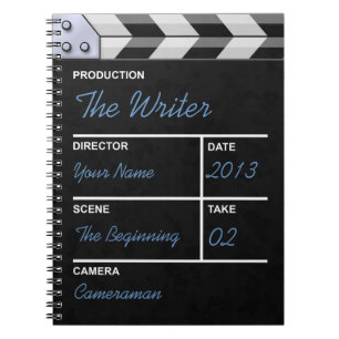 clapperboard cinema spiral notebook
