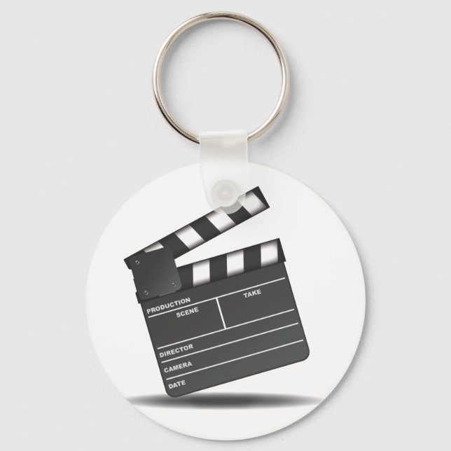 Clapperboard Key Ring (Front)