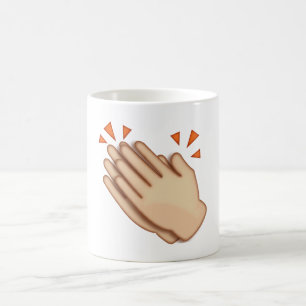 Clapping Hands - Emoji Coffee Mug