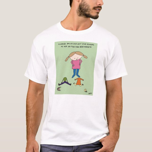 Clara and Her Dolls T-Shirt (Front)