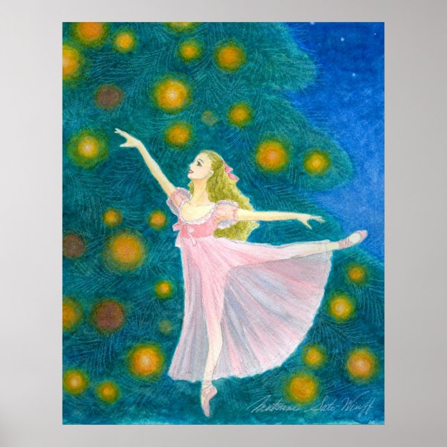 Clara Ballet Art Print (Front)