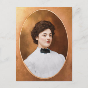 Clara "Claire" Sage Talla Johnson 1909 Postcard