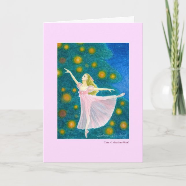 Clara Greeting Card (customisable) (Front)