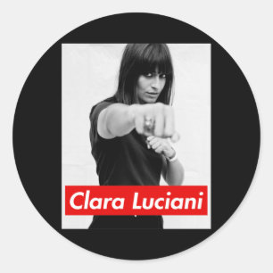 Clara Luciani - La grenade Classic Round Sticker