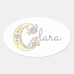 Clara or your name beginning with C label