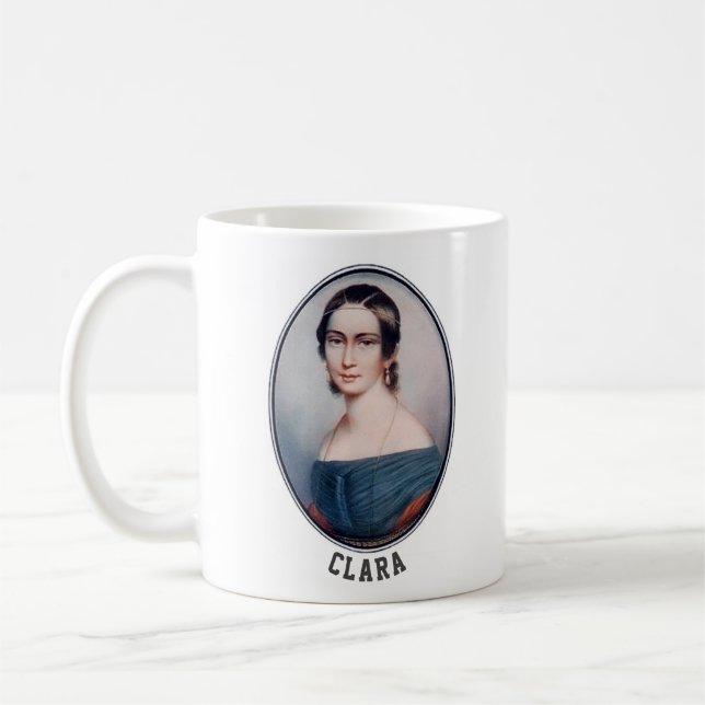 Clara Schumann (1838) Coffee Mug (Left)