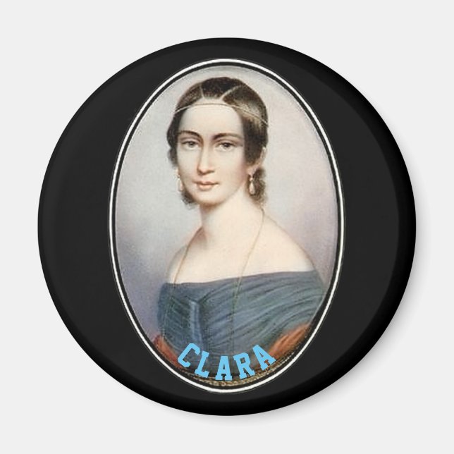 Clara Schumann (1838) Magnet (Front)