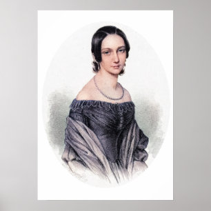 Clara Schumann - Pianist and Composer Poster
