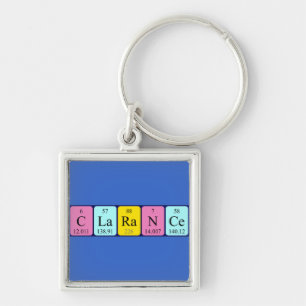 Clarance periodic table name keyring