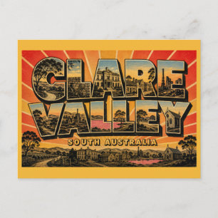 Clare Valley South Australia Historic Heartland Postcard