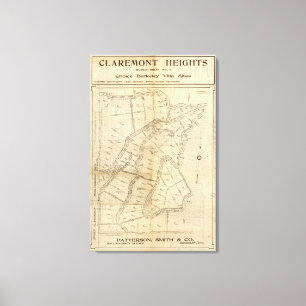 Claremont Heights Canvas Print