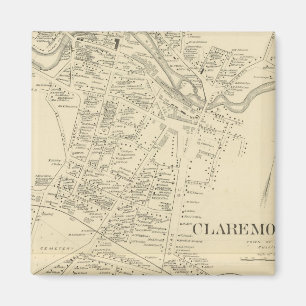 Claremont PO Magnet