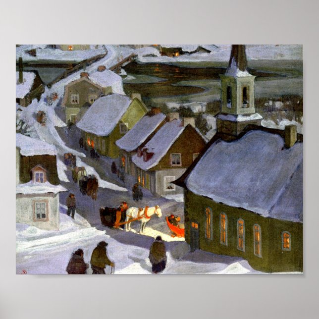 Clarence Gagnon - Midnight Mass  Poster (Front)