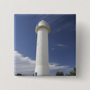 Clarence Head Lighthouse, Yamba, New South 15 Cm Square Badge