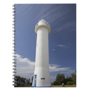 Clarence Head Lighthouse, Yamba, New South Spiral Notebook
