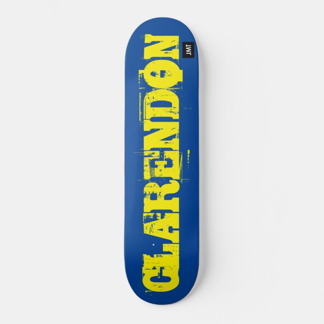 CLARENDON SKATEBOARDS / JMT (Front)