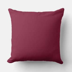Claret colour background cushion