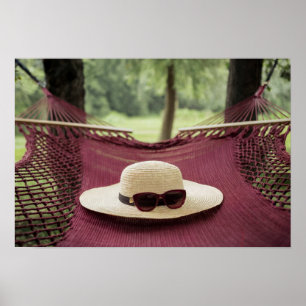 Claret Hammock Yard Digital Photo Poster