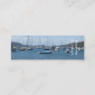 Clareville bookmark mini business card