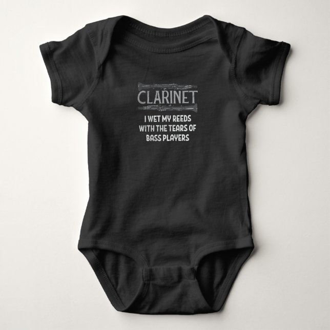 Clarinet Baby Bodysuit (Front)