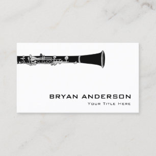 Clarinet Business Card