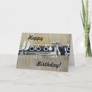 Clarinet Card