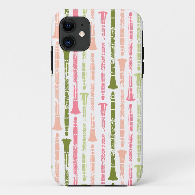 Clarinet Case-Mate iPhone Case (Back)
