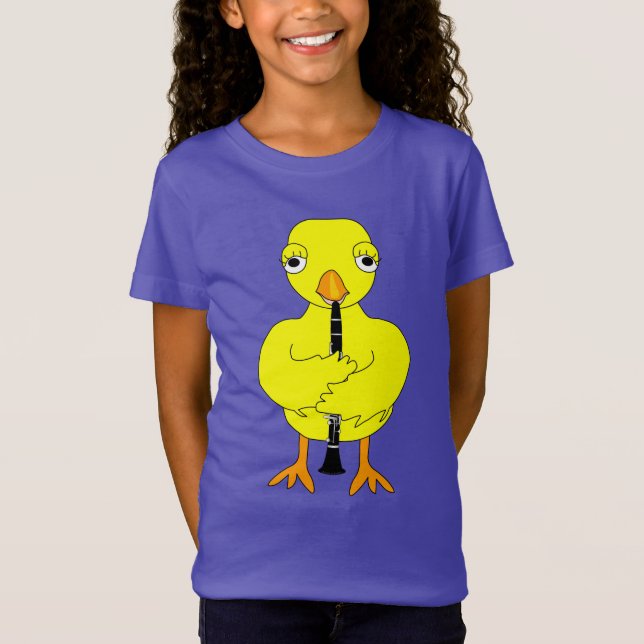 Clarinet Chick T-Shirt (Front)