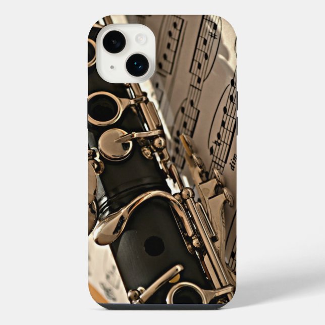 Clarinet Closeup iPhone Case (Back)